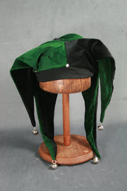 Jester Hat Green Black - Pack of 2