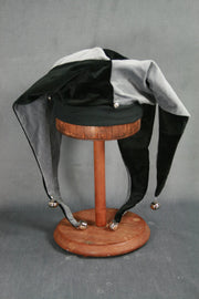 Black Grey Jester Hat - Pack of 2