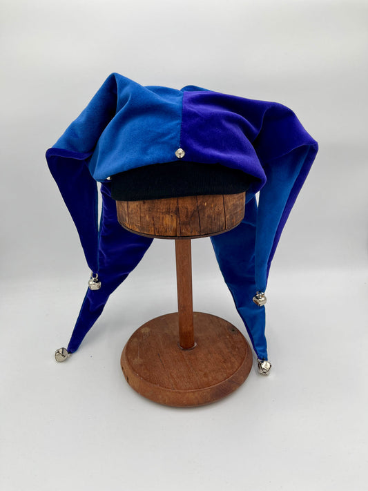 Jester Hat Sky Blue Purple