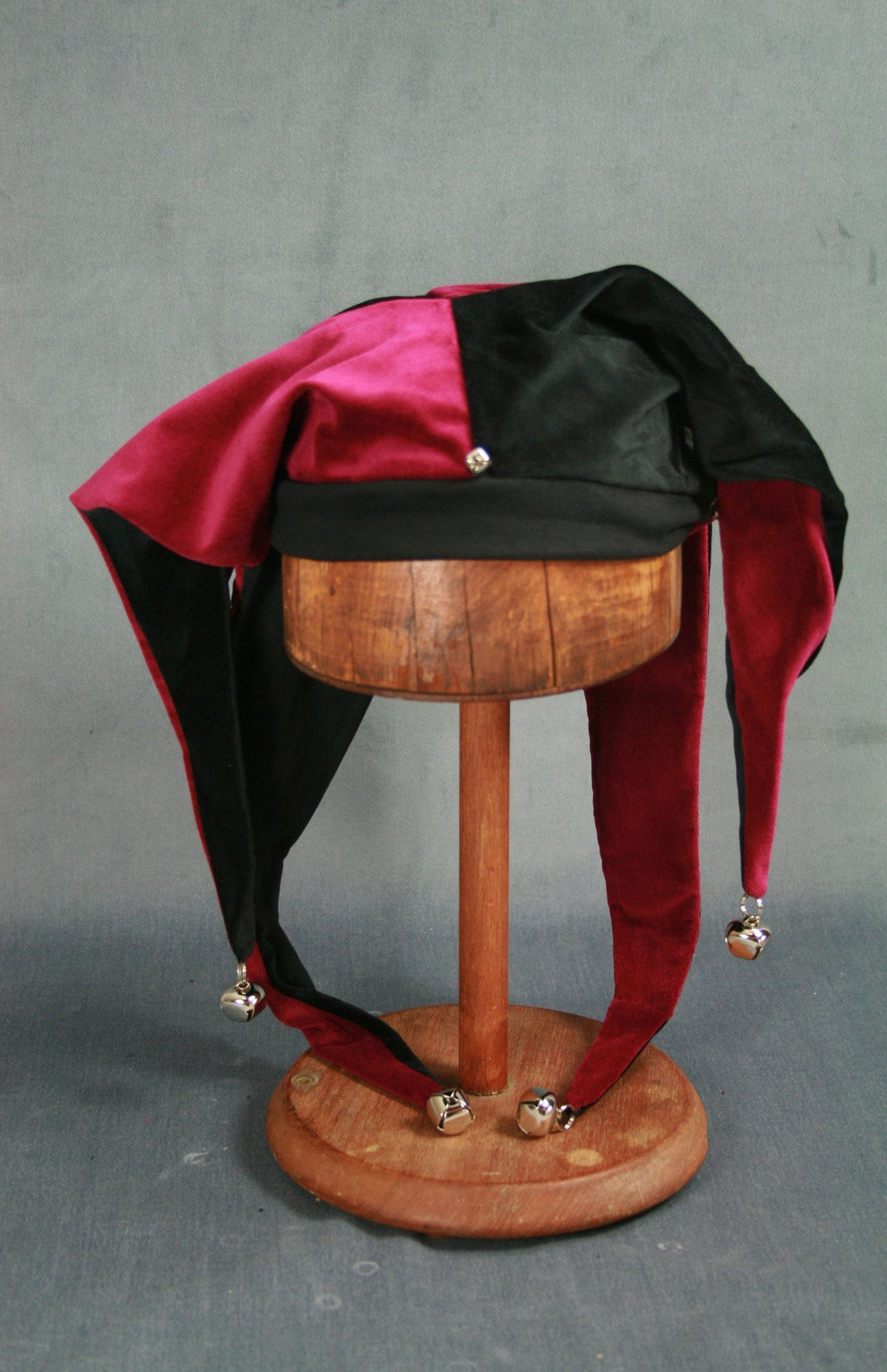 Wine Black Jester Hat